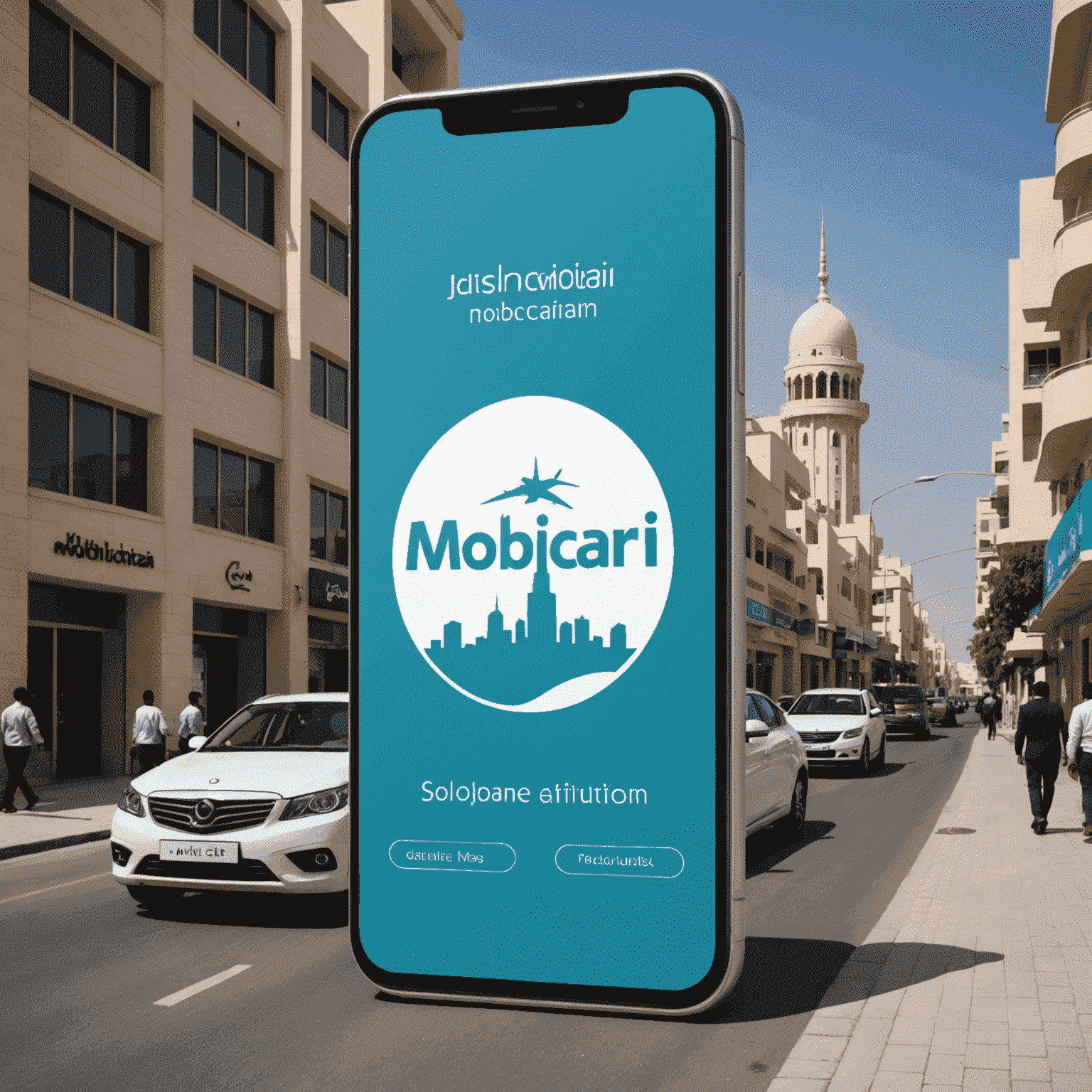 شعار موبيكاري - شركة اتصالات متنقلة في البحرين